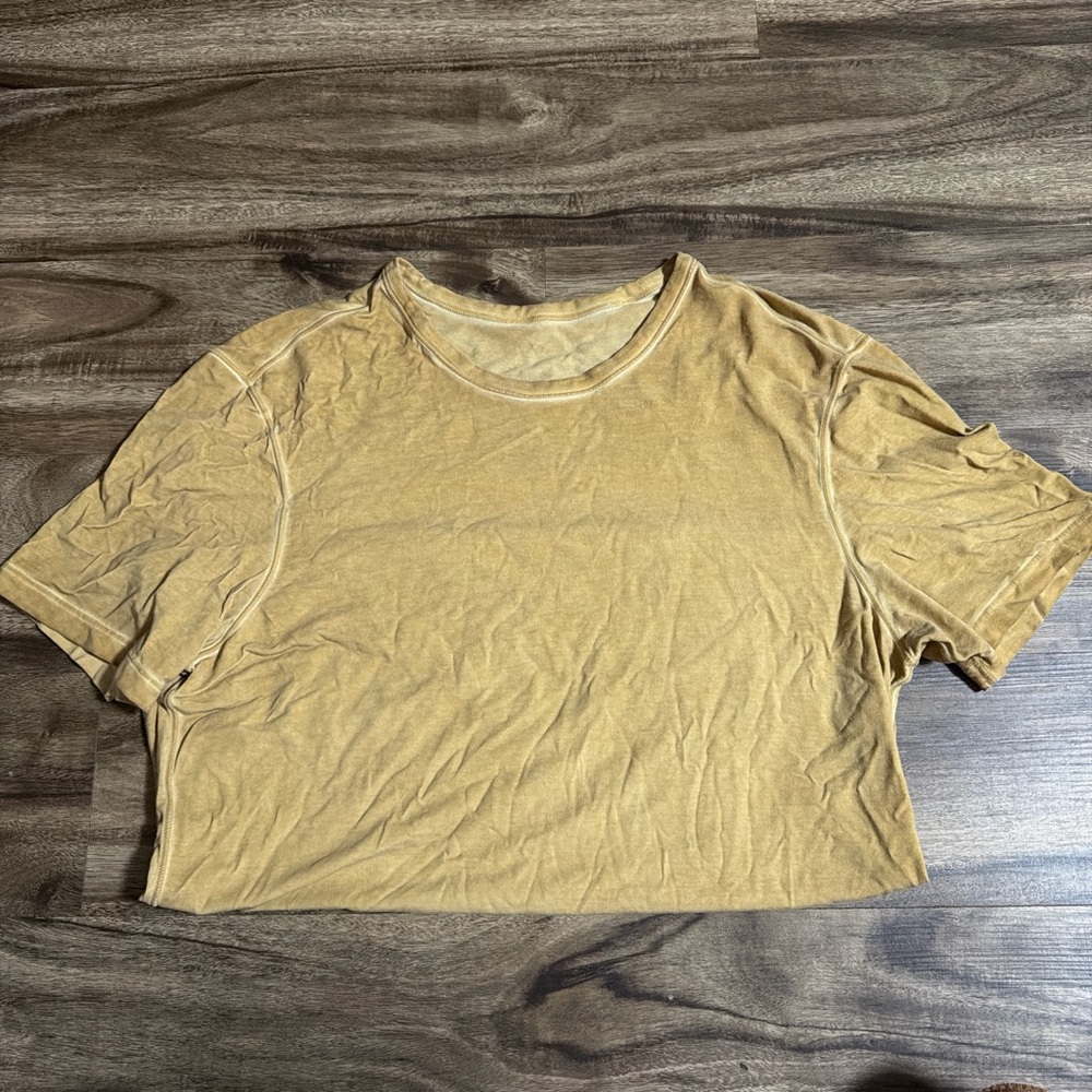 lululemon athletica Tan Crop Top